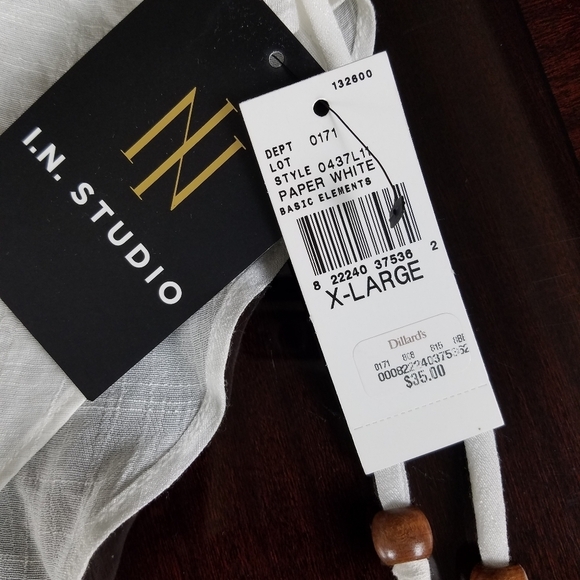 I.N. Studio Boho lace back top‎ - Picture 4 of 8